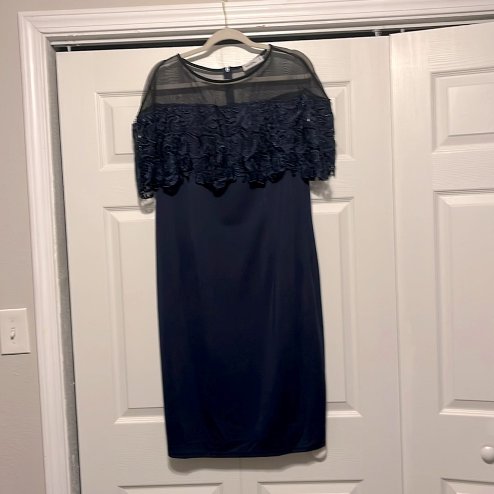 Navy Cocktail Dress